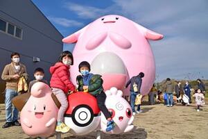 福島 浪江にポケモン公園 人気のラッキーがモチーフ 全国のニュース 佐賀新聞live